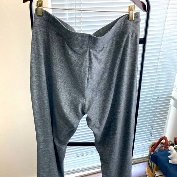 SHAMBHALA Sz XL Lounging Pants Grey with  Pockets - Picture 2 of 6